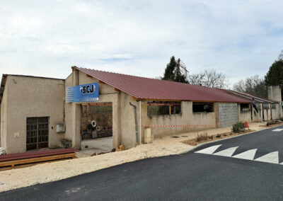 Nouveau bâtiment SCJ Plomberie